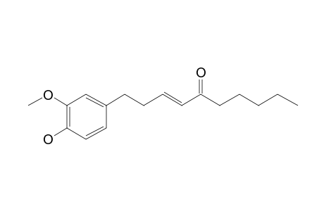 (E)-1-(4-Hydroxy-3-methoxyphenyl)dec-3-en-5-one