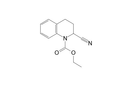 2-cyano-3,4-dihydro-1(2H)-quinolinecarboxylic acid, ethyl ester