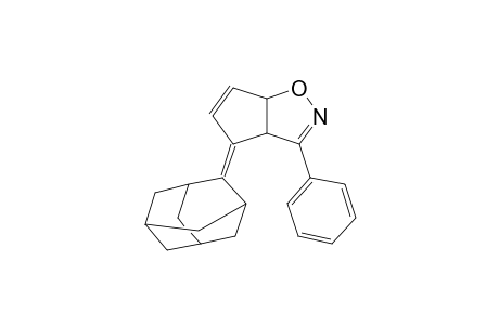 4-Adamantan-2-ylidene-3-phenyl-3a,6a-dihydro-3aH-cyclopenta[d]isoxazole