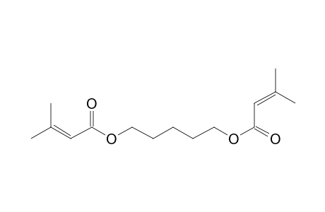 1,5-Pentanediol, o,o'-di(3-methylbut-2-enoyl)-