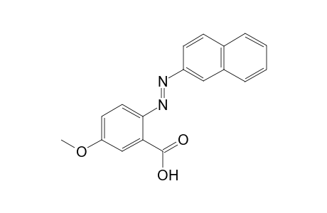 5-Methoxy-2-(naphthalen-2-ylazo)benzoic acid