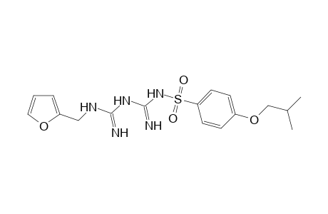 1-Furfuryl-5-[(p-isobutoxyphenyl)sulfonyl]biguanide