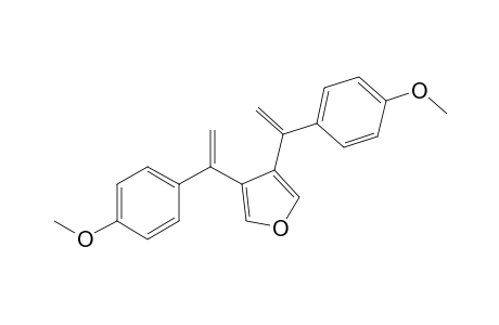 3,4-bis[.alpha.-(p-Methoxyphenyl)ethenyl]-furan