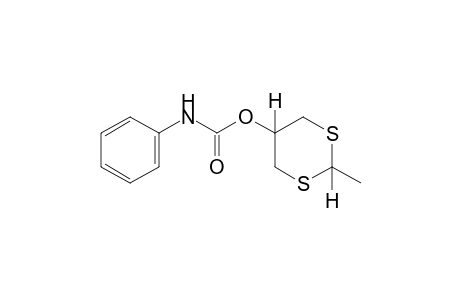 2-methyl-m-dithian-5-ol, carbanilate