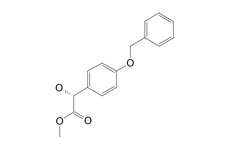 (2R)-2-(4-benzoxyphenyl)-2-hydroxy-acetic acid methyl ester