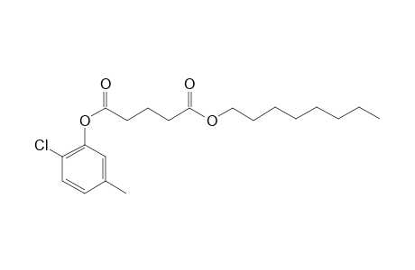 Glutaric acid, 2-chloro-5-methylphenyl octyl ester