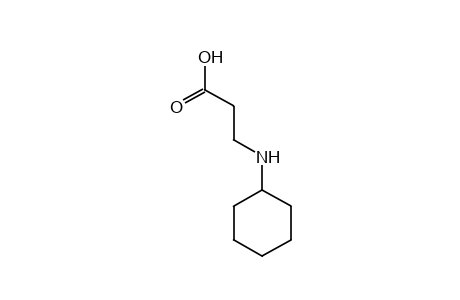 N-cyclohexyl-beta-alanine