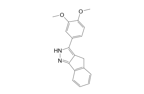 2,4-dihydro-3-(3,4-dimethoxyphenyl)indeno[1,2-c]pyrazole