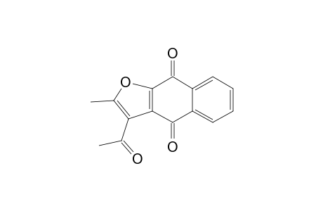 3-Acetyl-2-methyl-benzo[f]benzofuran-4,9-dione