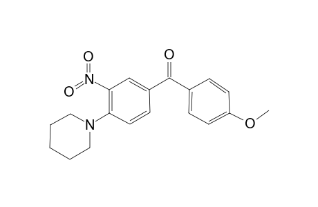 methanone, (4-methoxyphenyl)[3-nitro-4-(1-piperidinyl)phenyl]-