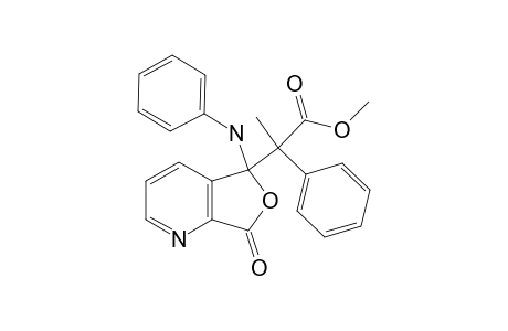 Methyl 2-(7-oxo-5-phenylamino-5,7-dihydrofuro[3,4-b]pyridin-5-yl)-2-phenylpropanoate