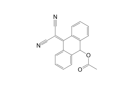 10-Dicyanomethylene-9,10-dihydroanthracen-9-yl acetate