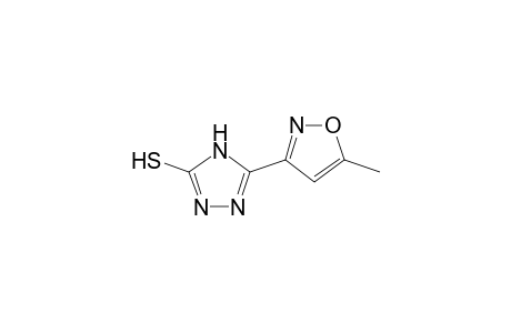 3-Mercapto-4H-5-(5-methylisoxazol-3-yl)-1,2,4-triazole