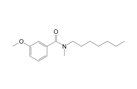 Benzamide, 3-methoxy-N-methyl-N-heptyl-