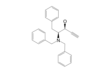 (3S,4S)-4-(DIBENZYLAMINO)-5-PHENYLPENT-1-YN-3-OL