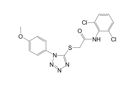 N-(2,6-dichlorophenyl)-2-{[1-(4-methoxyphenyl)-1H-tetraazol-5-yl]sulfanyl}acetamide