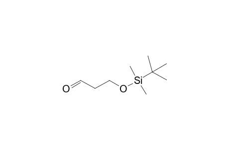 3-(tert-Butyldimethylsilyloxy)propanal