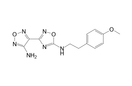 1,2,4-Oxadiazol-5-amine, 3-(4-amino-1,2,5-oxadiazol-3-yl)-N-[2-(4-methoxyphenyl)ethyl]-