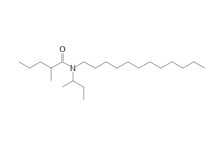 Valeramide, 2-methyl-N-(2-butyl)-N-dodecyl-