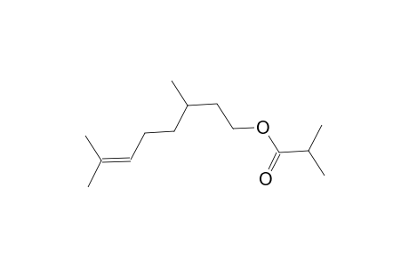 3,7-Dimethyl-6-octen-1-ol isobutyrate