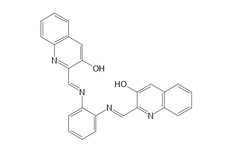 2,2'-(N,N'-o-PHENYLENEBISFORMIMIDOYL)DI-3-QUINOLINOL