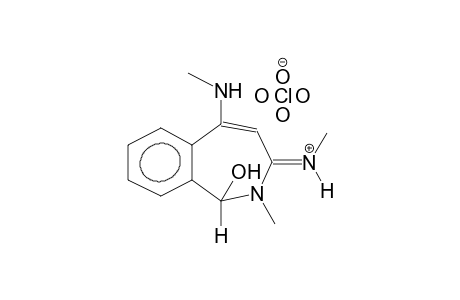 2-METHYL-3-METHYLIMINO-5-METHYLAMINO-1-ENDO-HYDROXY-1,2-DIHYDRO-2(3H)BENZAZEPINE HYDROPERCHLORATE