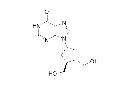 (+/-)-6,9-DIHYDRO-9-[(1-BETA,3-ALPHA,4-BETA)-3,4-BIS-(HYDROXYMETHYL)-CYCLOPENTYL]-1H-PURIN-6-ONE