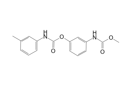 Carbamic acid, (3-methylphenyl)-, 3-[(methoxycarbonyl)amino]phenyl ester
