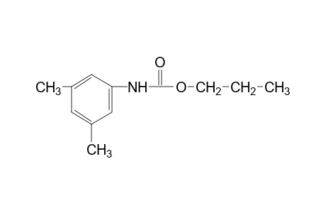 3,5-dimethylcarbanilic acid, propyl ester