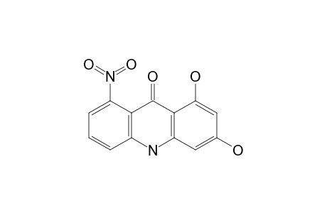 1,3-dihydroxy-8-nitro-10H-acridin-9-one