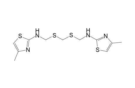 N,N'-[Methylenebis(sulfanediylmethylene)]bis-(4-methyl-1,3-thiazol-2-amine)