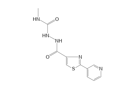 4-methyl-1-{[2-(3-pyridyl)-4-thiazolyl]carbonyl}semicarbazide