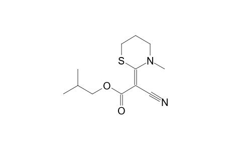 ISOBUTYL-[2-(3-METHYL-TETRAHYDRO-(2H)-1,3-THIAZIN-2-YLIDENE)-CYANOACETATE