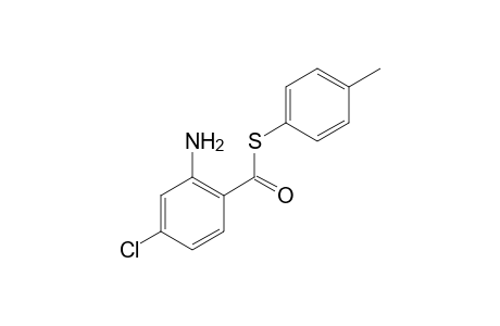 S-p-Tolyl 2-amino-4-chlorobenzothioate