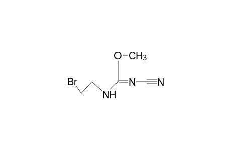 3-(2-bromoethyl)-1-cyano-2-methylpseudourea