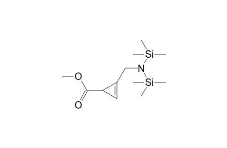 2-[(bis(trimethylsilyl)amino)methyl]cycloprop-2-ene-1-carboxylic acid methyl ester