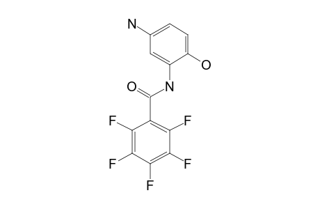 Benzamide, N-(5-amino-2-hydroxyphenyl)-2,3,4,5,6-pentafluoro-