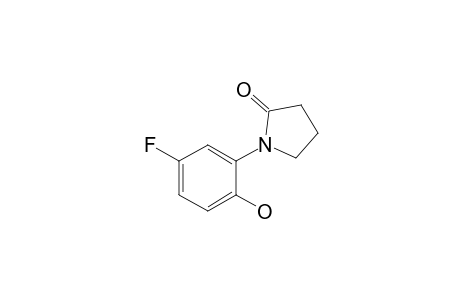 1-(2-Hydroxy-5-fluorophenyl)pyrrolidin-2-one