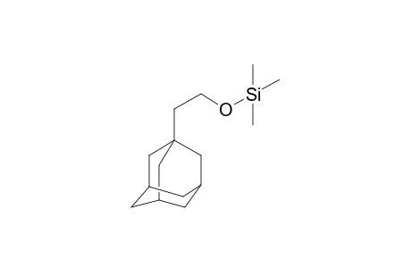 2-(1-Adamantyl)ethanol, tms derivative