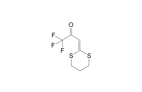 3-(1,3-dithian-2-ylidene)-1,1,1-trifluoro-propan-2-one