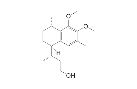 (S)-3-((1R,4S)-5,6-Dimethoxy-4,7-dimethyl-1,2,3,4-tetrahydronaphthalen-1-yl)butan-1-ol