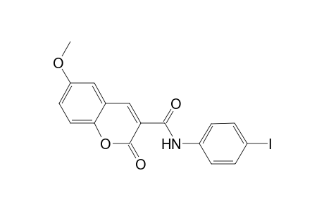 N-(4-Iodophenyl)-6-methoxy-2-oxo-2H-chromene-3-carboxamide