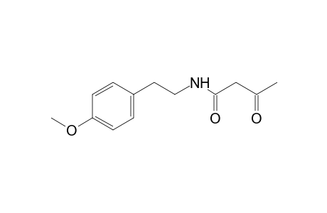 N-(p-methoxyphenethyl)acetoacetamide