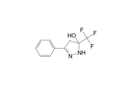5-phenyl-3-(trifluoromethyl)-2,4-dihydropyrazol-3-ol