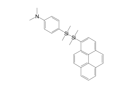 1-(4-N,N-DIMETHYLANILINO)-2-(1-PYRENYL)-TETRAMETHYLDISILANE