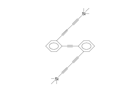 Bis[(4-trimethylsilyl-1,3-butadiyn-1-yl)-phenyl]-ethyne