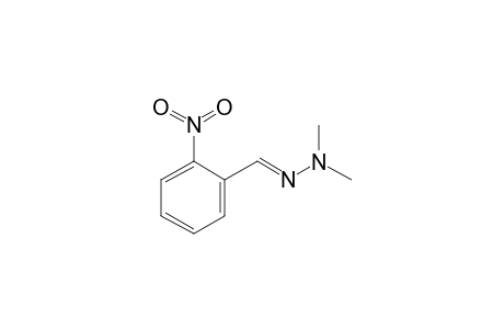 2-Nitrobenzaldehyde, 2,2-dimethylhydrazone