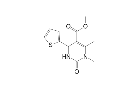 2-keto-3,4-dimethyl-6-(2-thienyl)-1,6-dihydropyrimidine-5-carboxylic acid methyl ester