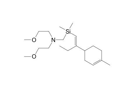 (E)-1-[[[bis(2-methoxyethyl)amino]methyl]dimethylsilyl]-2-(4-methyl-3-cyclohexenyl)-1-butene
