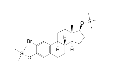 2-BROMO-ESTRA-1,3,5(10)-TRIENE-3,17.BETA.-DIOL-DI-TRIMETHYLSILYL ETHER